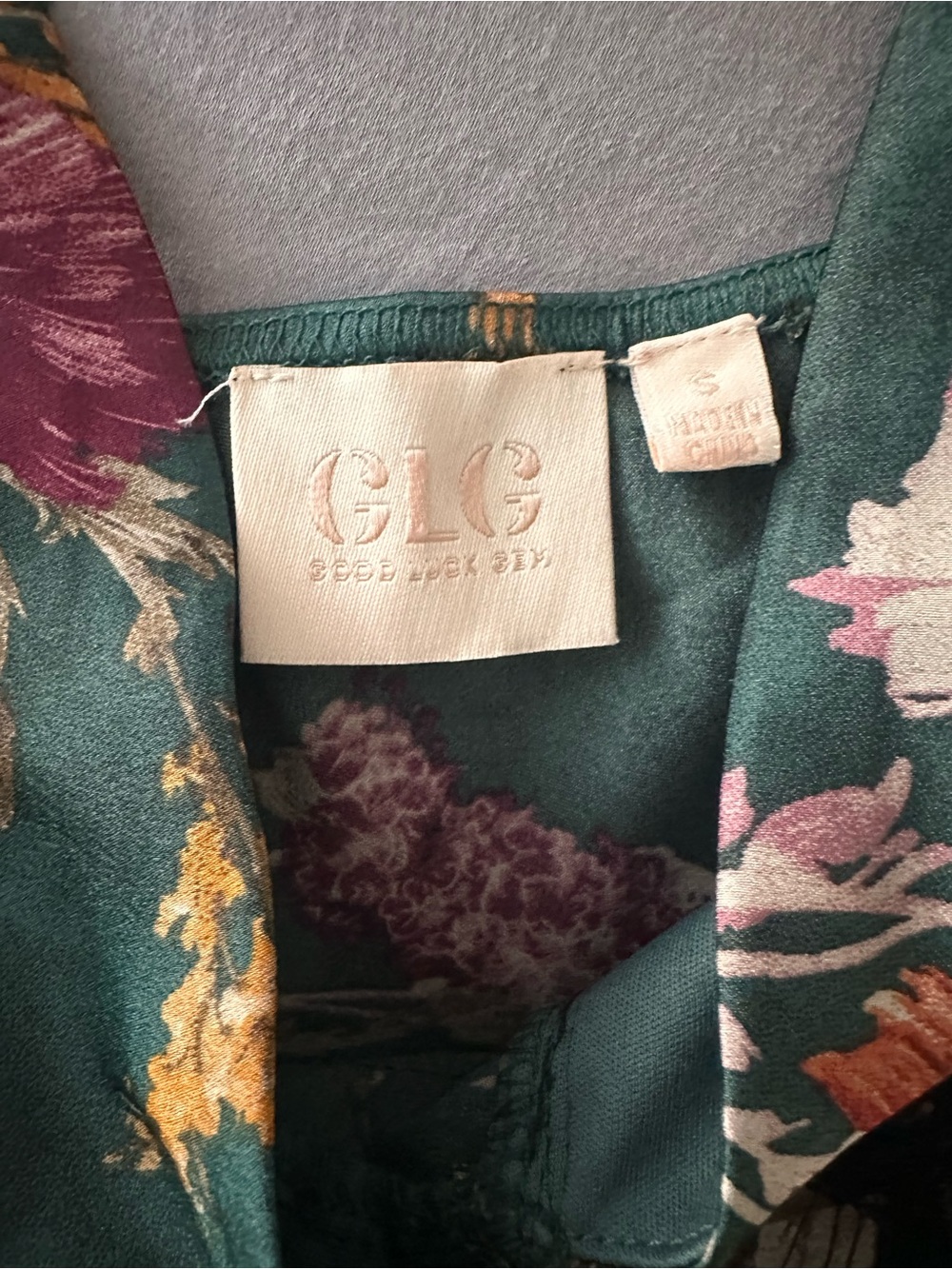 2 piece set - Cami and Midi Skirt - Satin Floral - Picture 2 of 5